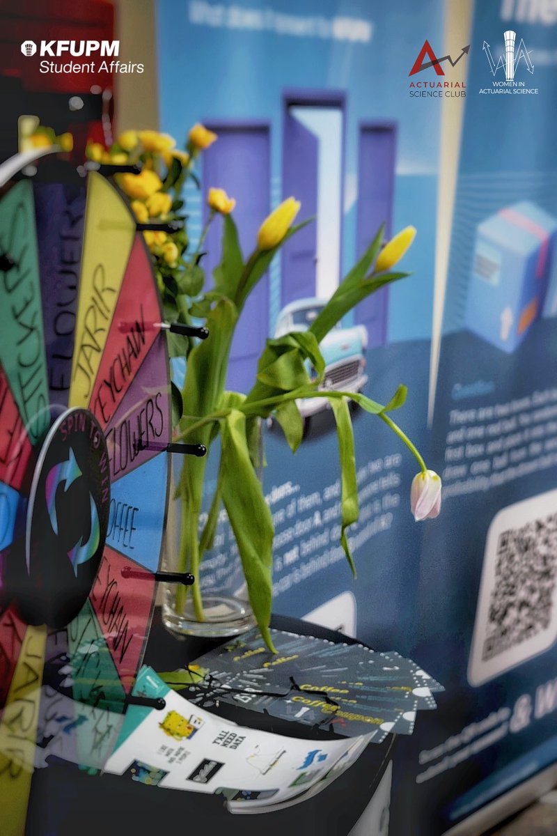 📊Celebrating Statistics Day
with a booth full of fun challenges, competitions, and prizes all in collaboration with the Male Actuarial Science Club!
Turning stats into fun, one game at a time💥