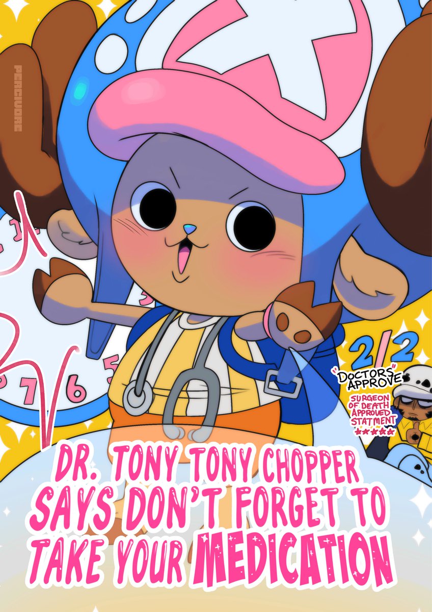 #ONEPIECE 
⏰‼️‼️‼️‼️
THE DOCTOR IS IN!!!!