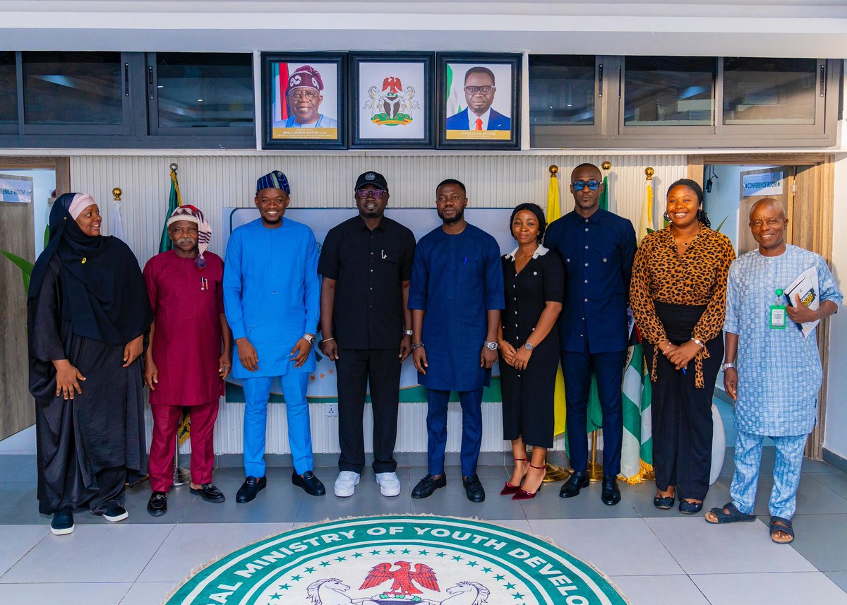 Today, I received two important courtesy visits, both of which centered on expanding opportunities and partnerships for Nigerian youth.

The first was from the Sydani Group, a global consulting and development organization with active operations across Africa and Asia. Our