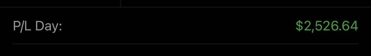 1/1 on the day.

$HOOD calls for over 100% on the psychological level retest. 

+$2,526 today.

Now time to enjoy my weekend.