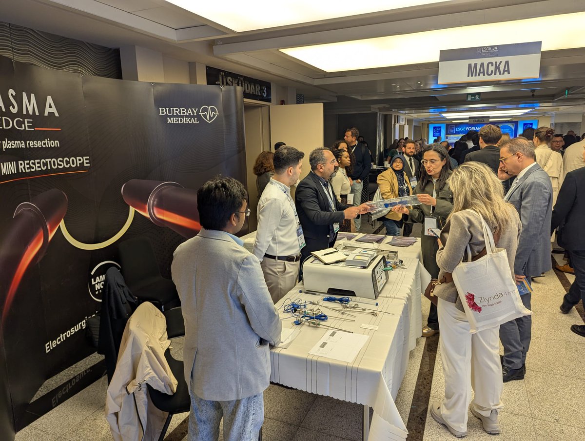 LamideyNoury's tweet photo. Showcasing our new 5mm &amp; 7mm resectoscopes at #ESGE2025 - advancing minimally invasive gynecology.
Thanks to our partner Burbay Medical for the great collaboration. 🤝

#Innovation #Gynecology #PlasmaEDGE https://t.co/Rozuyuz582