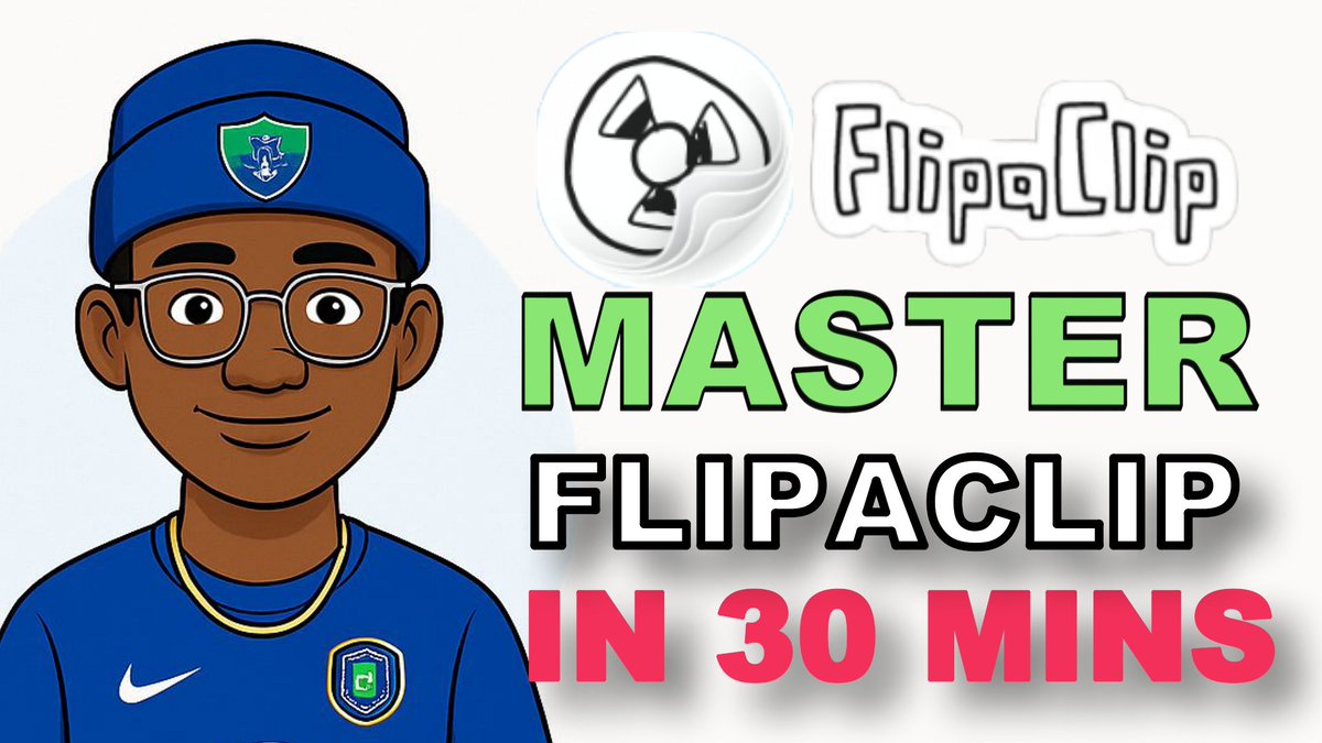 ObynoTutorial's tweet image. New tutorial video out on YouTube. 
Flipaclip for Beginners: 30-Minute Masterclass!
Go watch it now @ Obyno Tutorials

#Flipaclip #FlipaclipTutorial #FlipaclipAnimation #cartoon #animation #obynotutorials