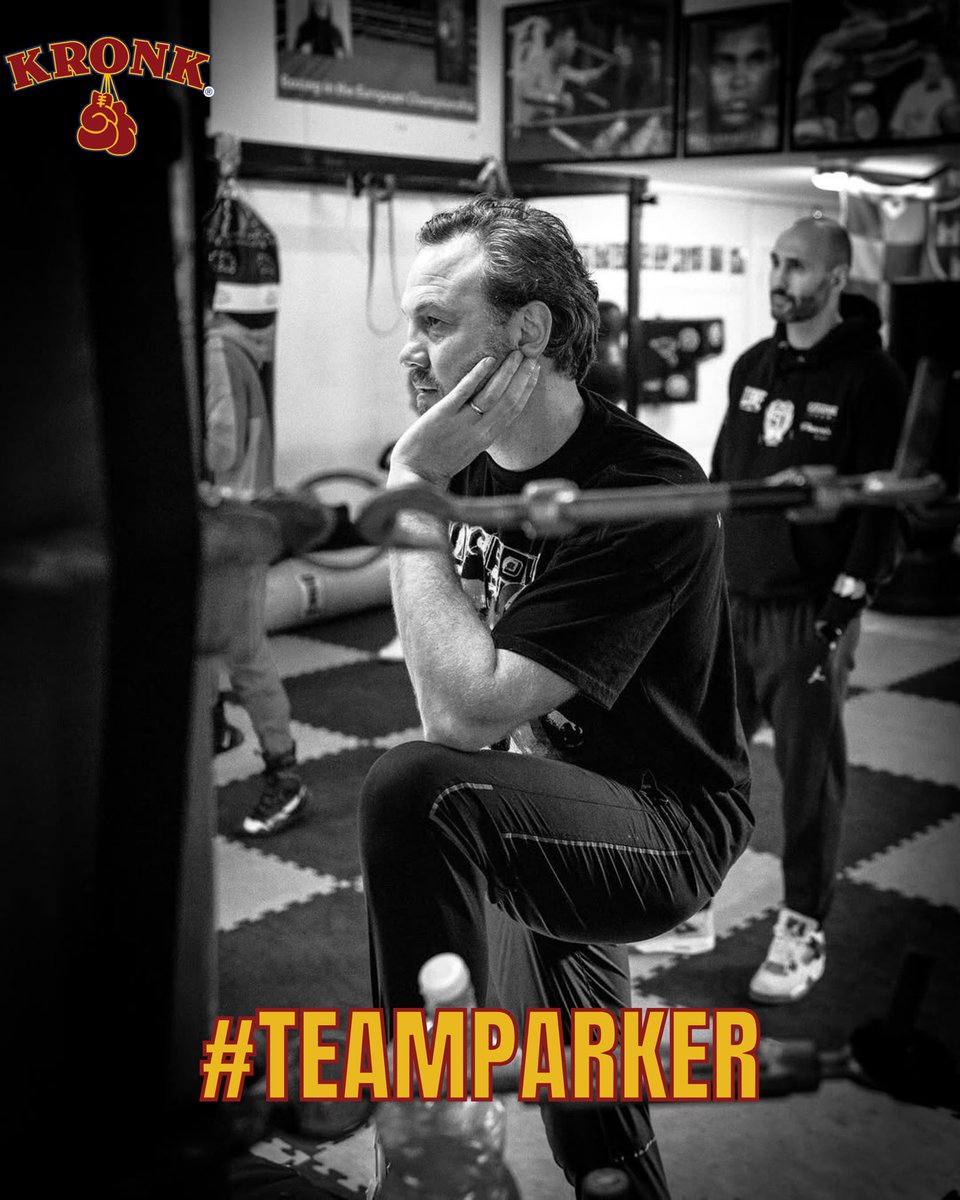 RealKronkGym's tweet photo. Backing #TeamParker this weekend, a great heavyweight scrap live @DAZNBoxing 🥊
#TeamKRONK #TeamLee https://t.co/F50zjxZLzW