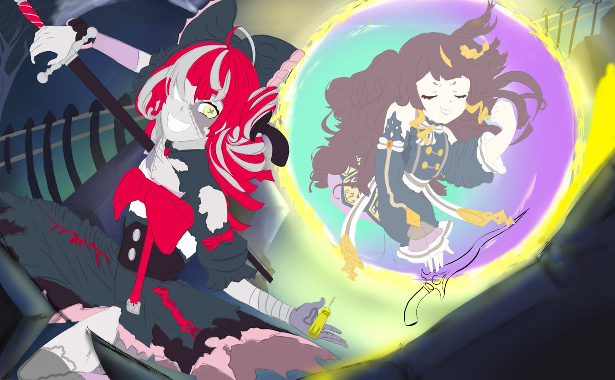 Angular_Circle's tweet image. Bro is tryna switch up a screwdriver with spirit magic hell nah 
#anyatelier #graveyART