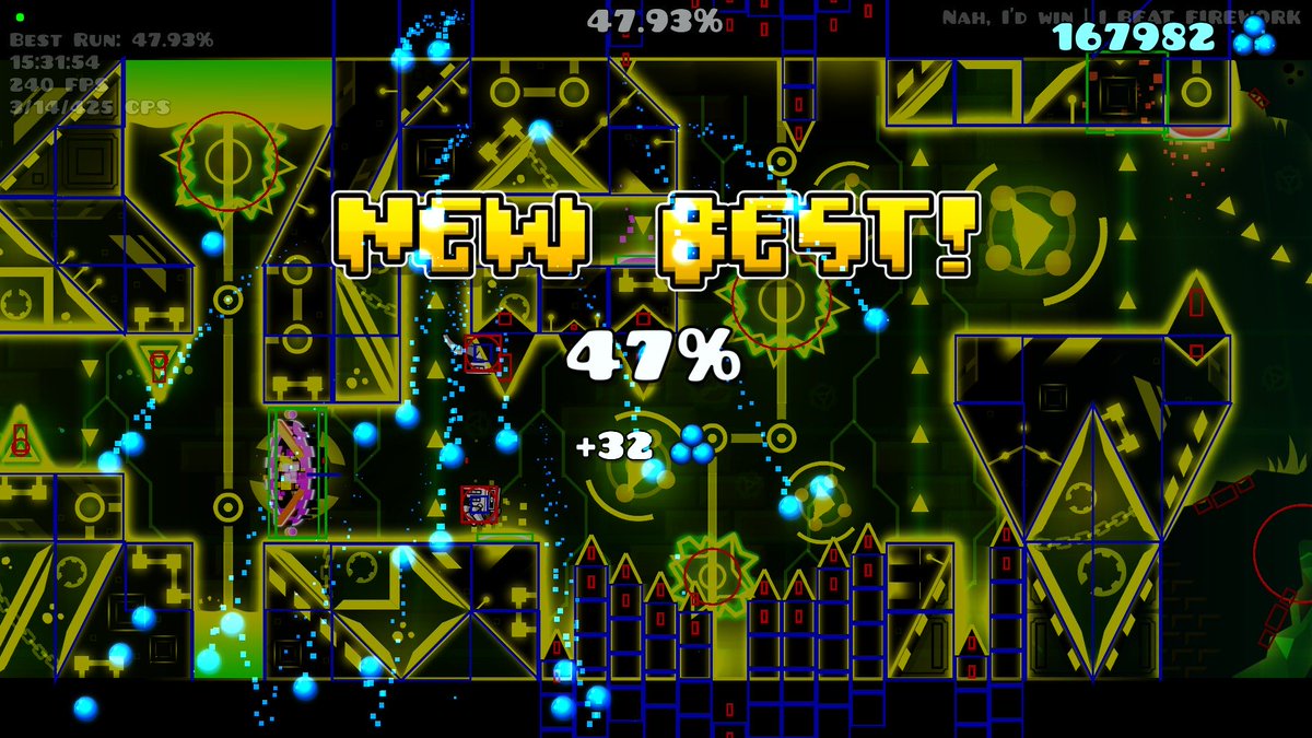 RexernGD's tweet image. L death. I keep dying so stupidly on good runs. Like I got 14-60 and 38-68. None of those deaths should have happened bruh. But it’s ait cuz somehow I’m actually making progress on zodiac which is so cool to me