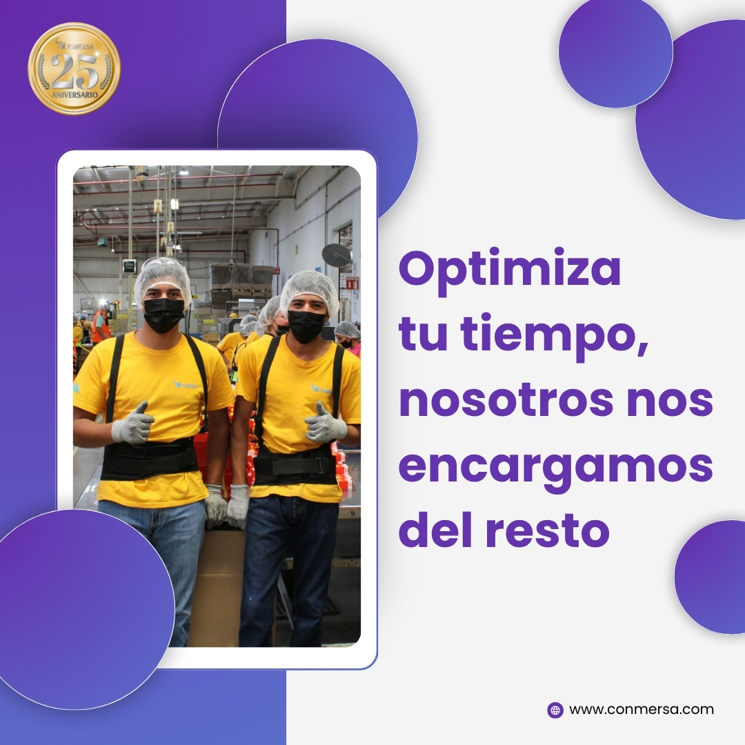 ConmersaSAdeCV's tweet image. La tercerización inteligente empieza aquí  ⚙️ Optimiza tu tiempo, reduce costos y deja que Conmersa se encargue del resto 💪

🔗 bit.ly/3LGN3sO

#conmersa #tercerizacion #Servicio #maquila #empaques #Embalaje