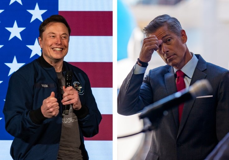 NEWS: White House aides are losing patience with Transportation Secretary Sean Duffy for stoking a feud with Elon Musk.

"White House officials have had enough of the bickering —and they are placing the blame at Duffy's feet."
#ElonMusk <a href="/elonmusk/">Elon Musk</a> #WhiteHouse