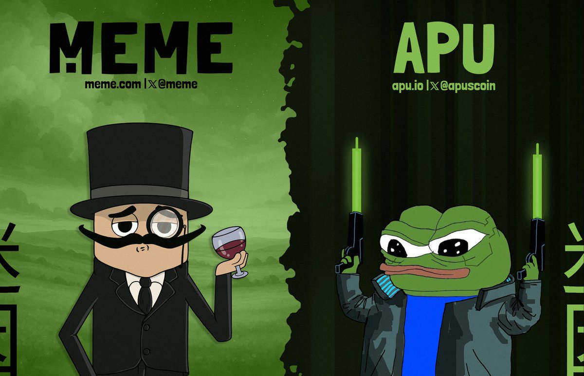 BIG THINGS HAPPENING $APU

<a href="/ApusCoin/">Apu Apustaja</a> x <a href="/meme/">meme.com</a>