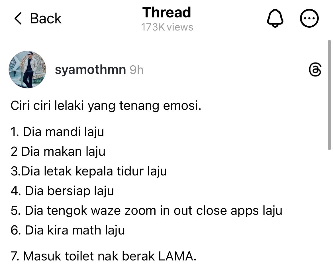 yang no. 7  tu macam paling betul 🤔