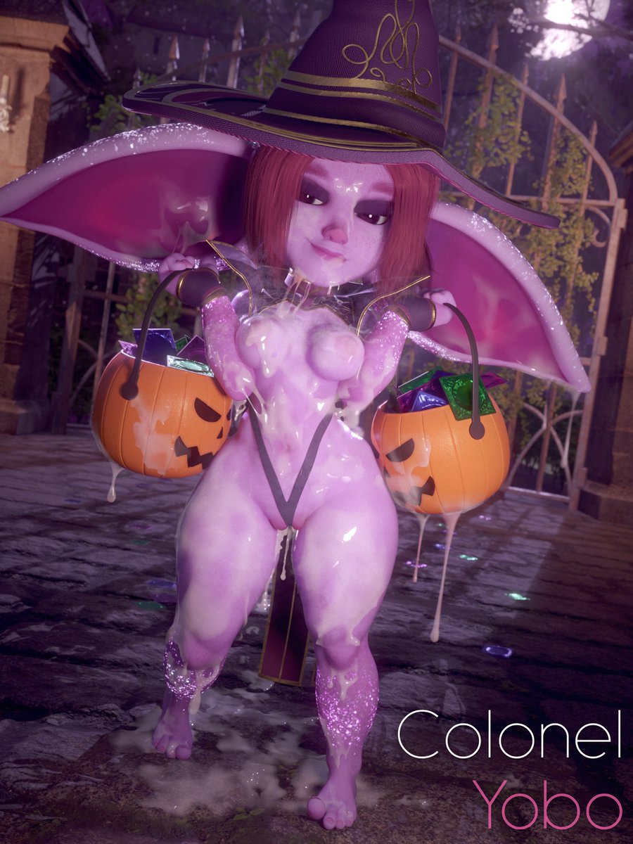 She's the trick AND the treat 🎃