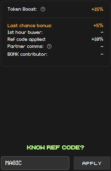 🚨 LAST CHANCE BOOST! 🚨
Join <a href="/blockstranding/">Block Stranding</a> presale and grab your +10% extra tokens using ref code 👉 MAGIC 💫
Highest bonus possible — don’t miss this wave 🌊
#Blockstranding #Presale #Crypto #Airdrop #SOL #Web3 #DeFi