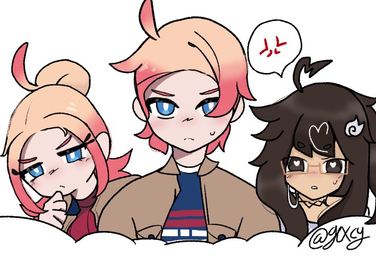 blehhh >_< !! 
—
#velvetshowcaseshipping #yumetwt #pokeyume