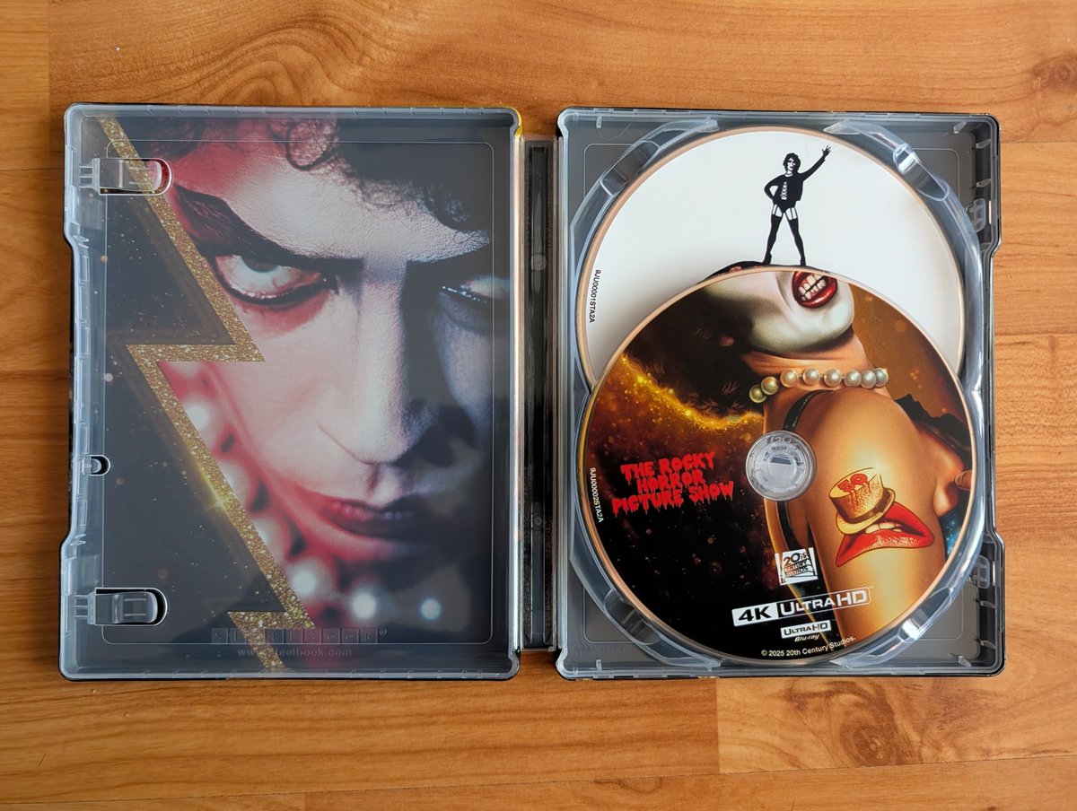J'adore le steelbook de cette édition anniversaire 4k du Rocky Horror Picture Show 👌