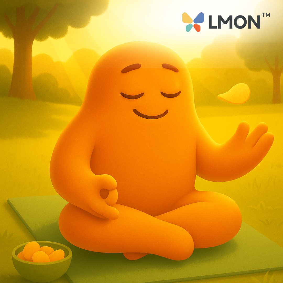 Mindfulness lowers stress and boosts focus. LMON once tried to meditate with a snack nearby. The snack won. Turns out mindfulness isn’t about silence - it’s about showing up, even messily, mid-crunch. Even this counts. 💚
👉 bit.ly/Join_LMON #mindfulness #reset