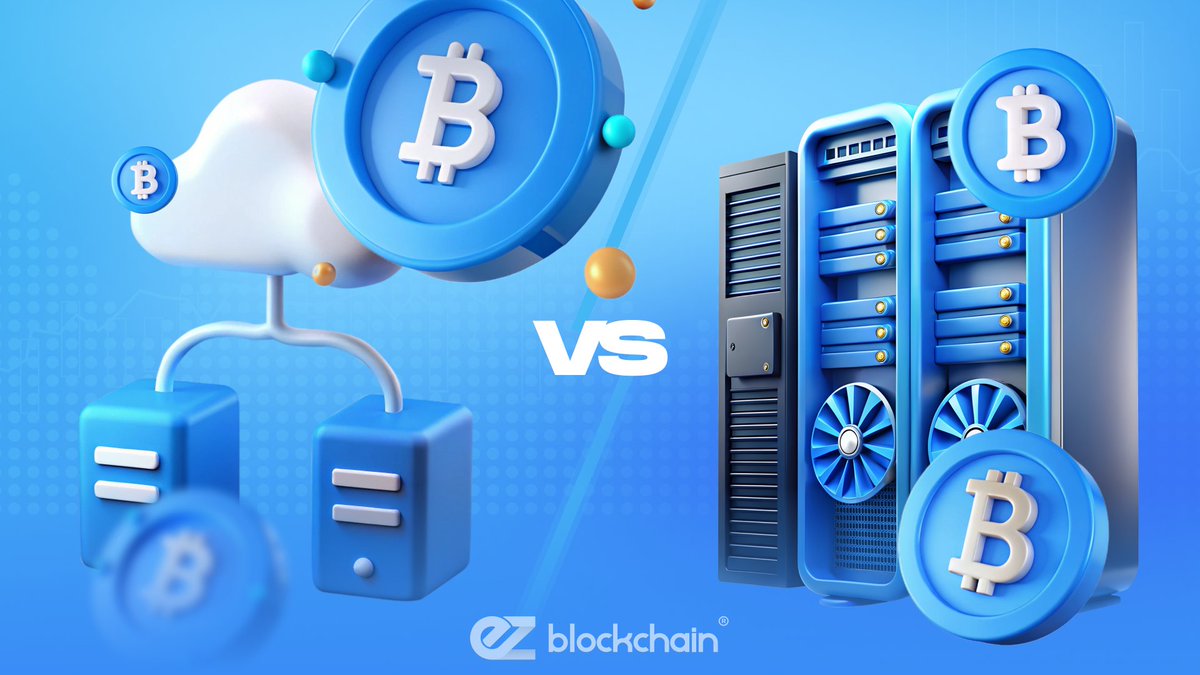 ez_blockchain's tweet image. 💡 Smart Mining Choices: Comparing Cloud Mining and ASIC Hosting — new on EZ Blog!

👉 Read the full article: hubs.la/Q03PNCzn0

#bitcoinmining #cloudmining #asichosting #cryptomining