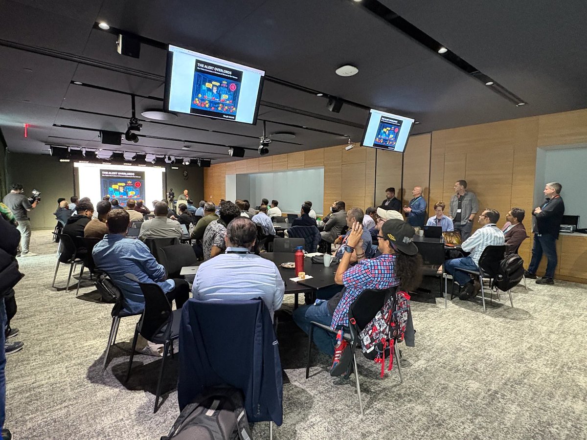 GoogleCloudSec's tweet image. Security pros worldwide are getting hands-on with the future of #SecOps at the #AgenticSOC Workshop Series!

Huge thanks to LA, Chicago, NYC, Canberra &amp;amp; Brisbane for an amazing start.

New cities just dropped, don’t miss your chance to join! 👉 bit.ly/3Wmmhuw