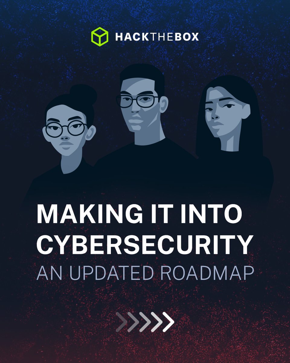hackthebox_eu's tweet image. Build skills that employers value 💼 
If you are looking for an updated #cybersecurity career roadmap, you've come to the right place! Pick the track that matches your goals and aspirations, and follow the certification sequence to build real, job-ready experience. Ready to get…
