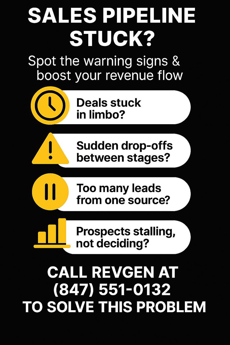 If deals keep stalling in the same stage, your pipeline is sending an SOS.

Healthy pipelines move with clarity, consistency, and math. Here are signals you need a revamp and what to do next.

➤ Stage creep or forecast whiplash: Deals linger and commits miss. Fix: tight