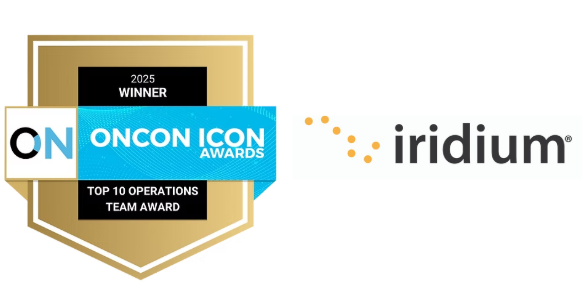 IridiumComm's tweet photo. Congratulations to our Satellite and Ground Operations team on being named one of the Top 10 Operations Teams for 2025 by OnCon → https://t.co/qrrHyRJ6hn

World class reliability is key to our services 🗝️🛰️ 

@onconferences #oncon #onconiconawards https://t.co/EZ6u4pNlry