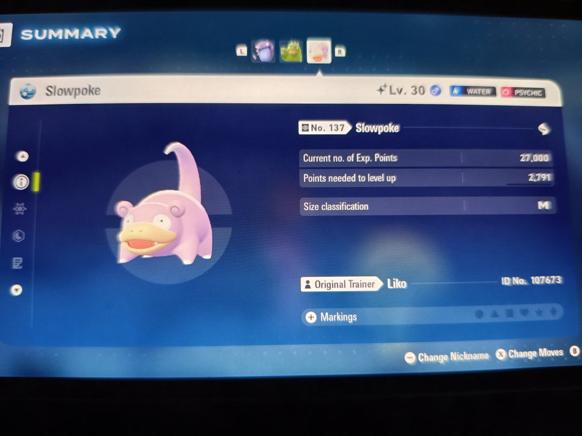 ciderarena1986's tweet photo. Hello to the World
My nickname: Liko
Help me?
I want Trade Evolution pokemon
Who Has shiny pokemon?
Who wants to tell me?
Nickname and code?

I AM now Pokemon Legends Z-A 

NOTE THIS INFO:  the thief can't  także my tree shiny pokemon and must return my shiny pokemon? https://t.co/oDjckxjC7F