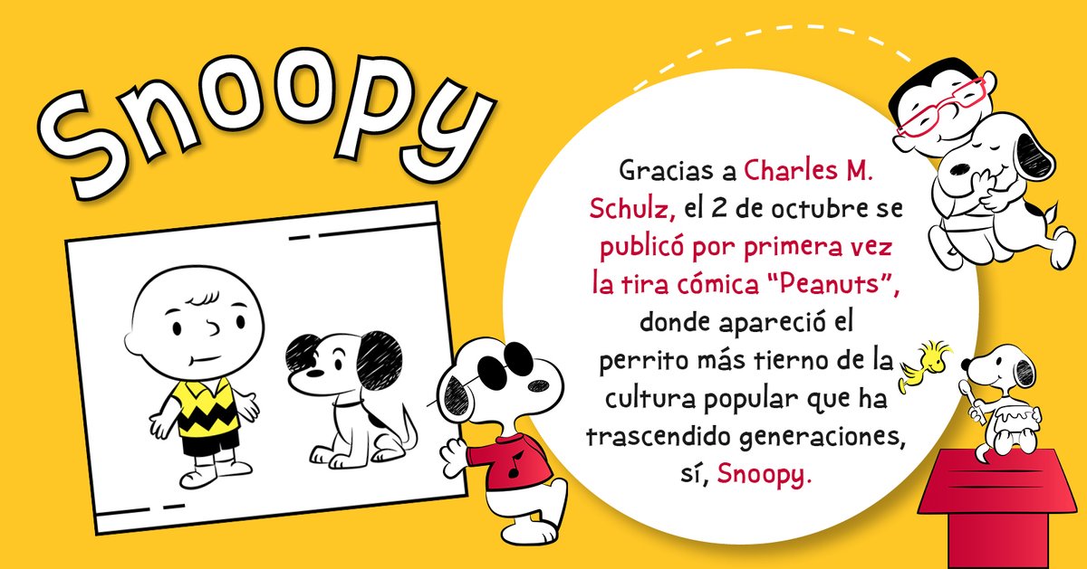 ConecteUAEMex's tweet image. Datos de uno de los perritos más tiernos y famosos de la televisión y la cultura pop conecteuaemex.jimdofree.com/edici%C3%B3n-2…
#snoopy #CharlesMSchulz #peanuts #culturapop
Síguenos también en Instagram instagram.com/conecteuaemex/