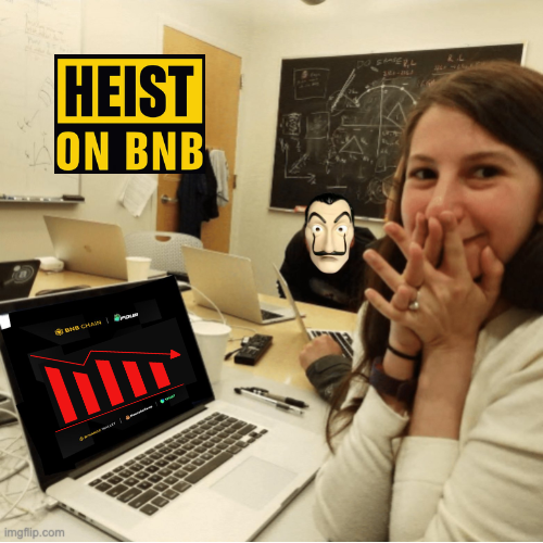 ho no! #BNB #heist #hack #rvv #ponzi
