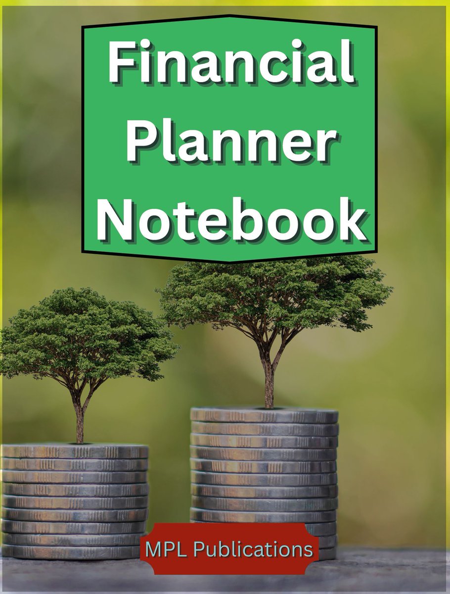 MPLDesignsBooks's tweet image. With a budget planner and monthly bill organizer, you can break the cycle of debt and reach your financial goals. Use this savings and bill organizer notebook to get on track to financial freedom. amazon.com/dp/B0FGQBD4FN #finance #debt