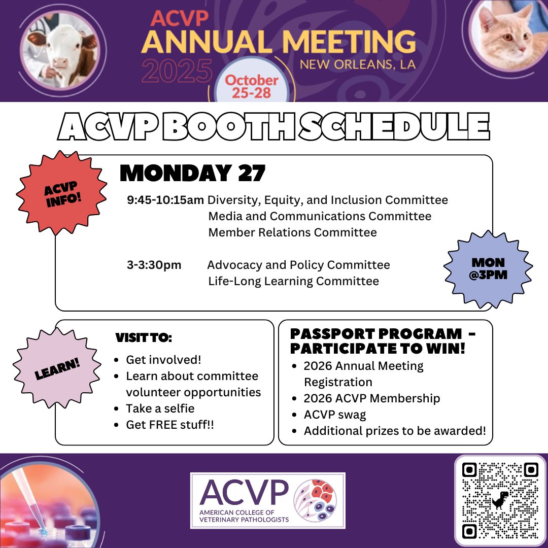 American College of Veterinary Pathologists tweet media