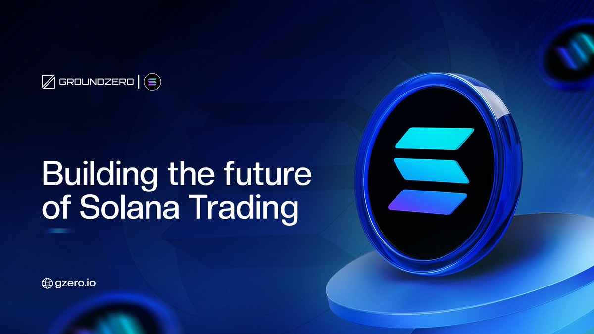 GROUNDZERO (@groundzero_io) on Twitter photo We're building a trading ecosystem where: 
- Whales can't manipulate the market 
- Developers can't rug the token
- Traders are protected from becoming exit liquidity
- Tokenomics stay fair
This is the future trenches.
Coming soon to <a href="/solana/">Solana</a> We're building a trading ecosystem where: 
- Whales can't manipulate the market 
- Developers can't rug the token
- Traders are protected from becoming exit liquidity
- Tokenomics stay fair
This is the future trenches.
Coming soon to <a href="/solana/">Solana</a>