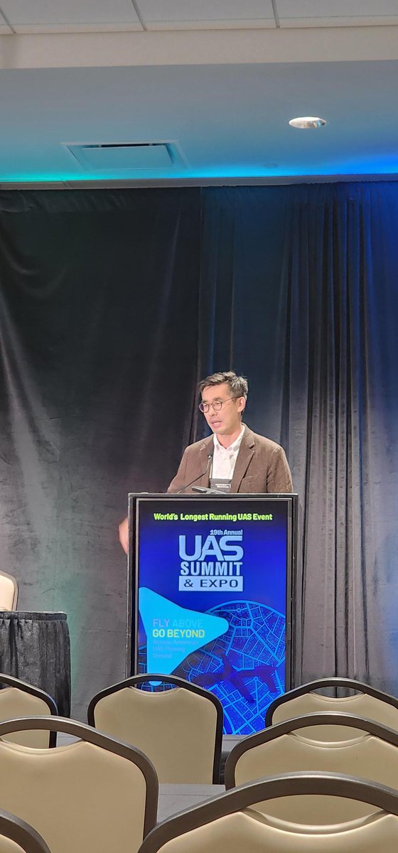 NDAgTechEngine's tweet image. Dr. Xin (Rex) Sun, in partnership with the NSF AgTech Engine, presented his innovative research on using drones and AI for invasive weed detection at #UASS25 Summit last week. A major leap forward in smart agriculture and sustainable land management.