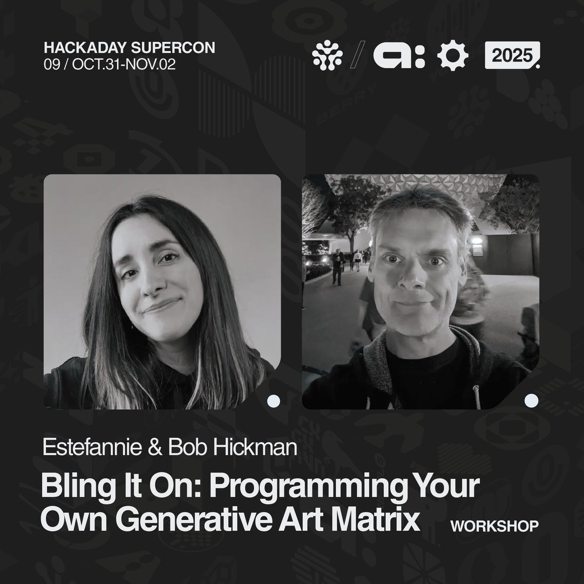 hackaday's tweet image. Workshops, Workshops, Workshops, the #HackadaySuperconference2025 has something for everyone to learn! 
Part 1
🔹 Level Up Your Board Game with KiCad with Seth Hillbrand
🔹 Framework Mystery Boxes: Swap &amp;amp; Build with Nirav Patel &amp;amp; Framework
🔹 @digikey Presents: Introduction to…