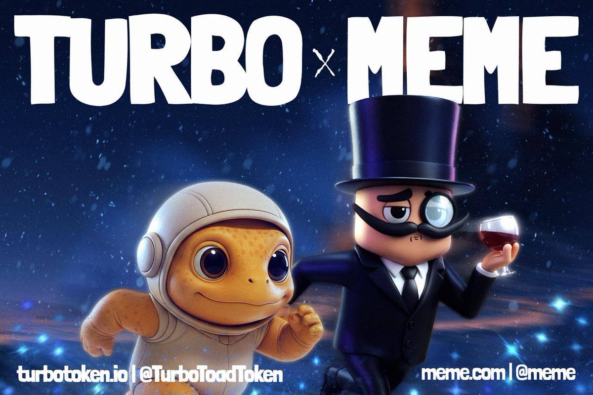$TURBO is a launch partner with the <a href="/meme/">meme.com</a> diamond hand game 🎉
Enjoy a 2x boost for diamond handing Turbo 🐸💛