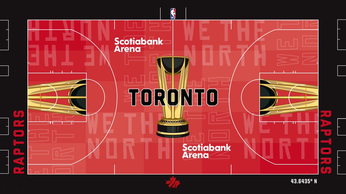 <a href="/Suns/">Phoenix Suns</a> <a href="/trailblazers/">Portland Trail Blazers</a> <a href="/SacramentoKings/">Sacramento Kings</a> <a href="/spurs/">San Antonio Spurs</a> The <a href="/Raptors/">Toronto Raptors</a> new court for the Emirates NBA Cup