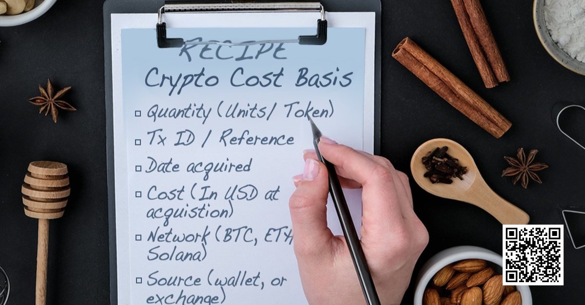 Crypto taxes shouldn’t be guesswork.

Here’s the “recipe” for getting cost basis right in 2025, no surprises, just clear steps investors can use today.
 
Read the guide ➜  ow.ly/LCMb50XhvL9

#DigitalAssets  #TaxPlanning2025