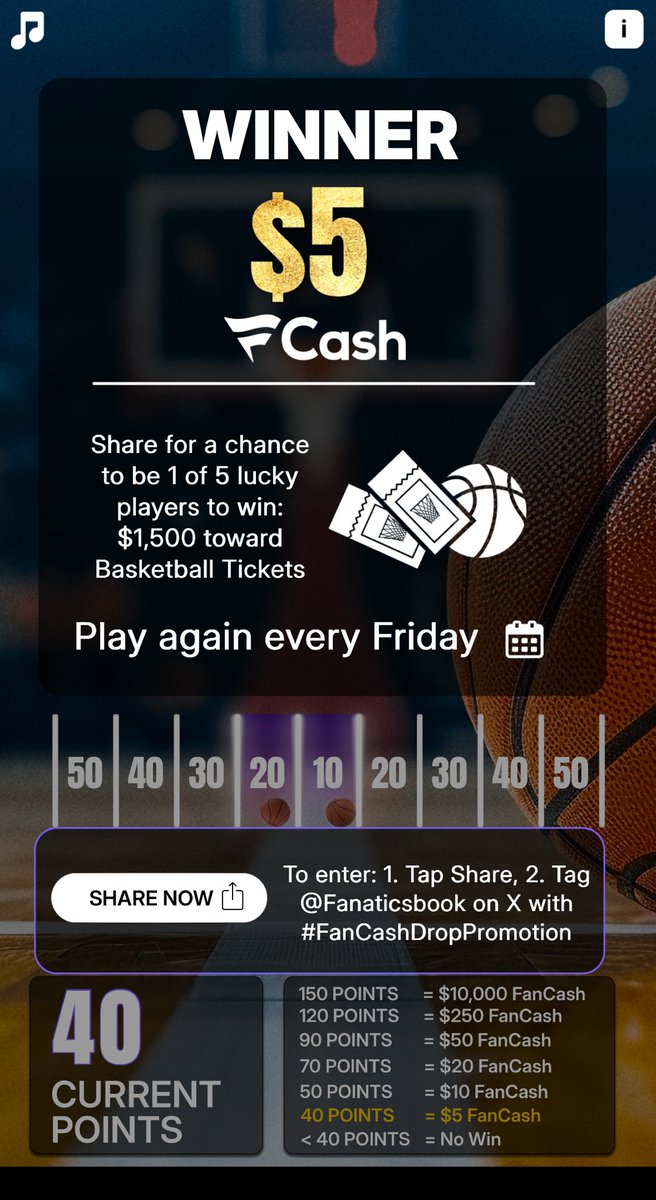 J1N's tweet photo. Play the #FanCashDropPromotion today

⁦@FanaticsBook⁩  https://t.co/4zMz9d7SpN https://t.co/QrKfq9Afmt