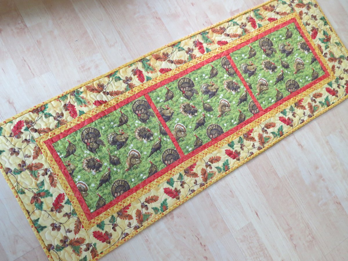 VirtsWayne77217's tweet photo. Quilted Table Runner, 15.25x42-inch Golden Harvest Yellow #2461 https://t.co/U43sqLMWkC via @Etsy https://t.co/A4C0x2VuYz
