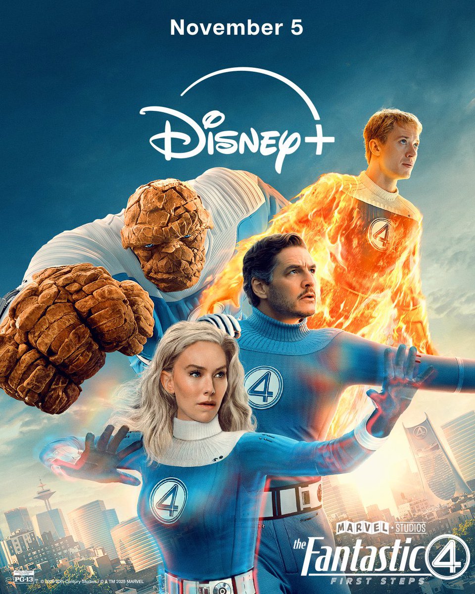 The Fantastic Four: First Steps, 5 Kasım’da Disney+’ta yayında.