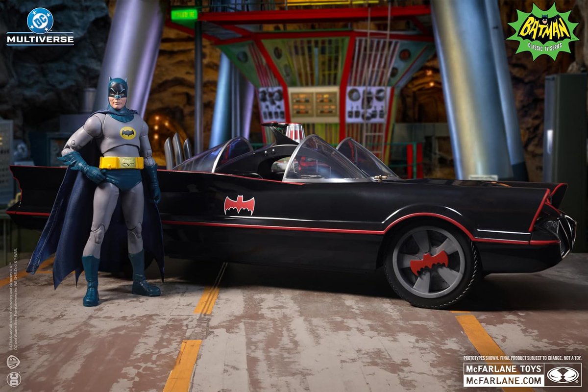 Sneaky_Steals's tweet photo. McFarlane Toys- DC Multiverse Batmobile (Batman Classic TV Series) up for pre-order on Amazon! https://t.co/x5wckyyFxd #ad https://t.co/sv5JYNK3DP