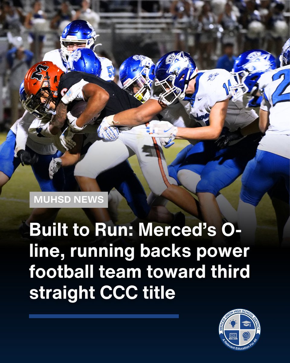MercedUHSD's tweet photo. Merced and Atwater will square off in Santa Fe Bowl 45 on Friday night.

Read More: https://t.co/wAeVHcDe42

#SantaFeBowl #Atwater #Merced #HighSchoolSports #fridaynightlights #footballpreview https://t.co/YSULhNdwsh