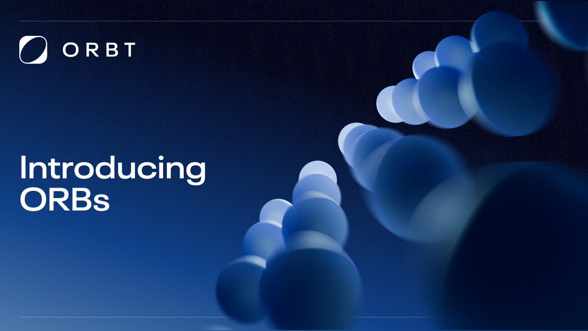 Mr_Jay_Pee's tweet image. ORBT Module Claim Live Now.

The @ORBT_Protocol Module is your first mark within the Unified Liquidity Layer.

Earn Orbs as we prepare for protocol launch.
More information next week.

Jump in here and claim the early badge
hub.orbt.xyz/?referral_code…