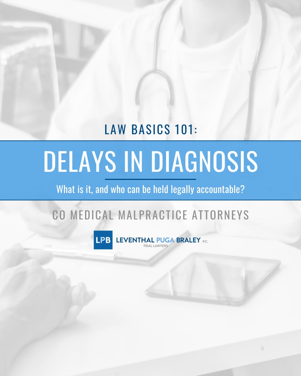 LPBTrialLawyers's tweet photo. A delayed diagnosis can mean delayed treatment, sometimes with tragic results. If you or a loved one suffered harm due to a medical professional’s negligence, our trial attorneys can help. No fees unless we win. Learn more:   https://t.co/gPhq0MplED https://t.co/iKFCzr0yiL