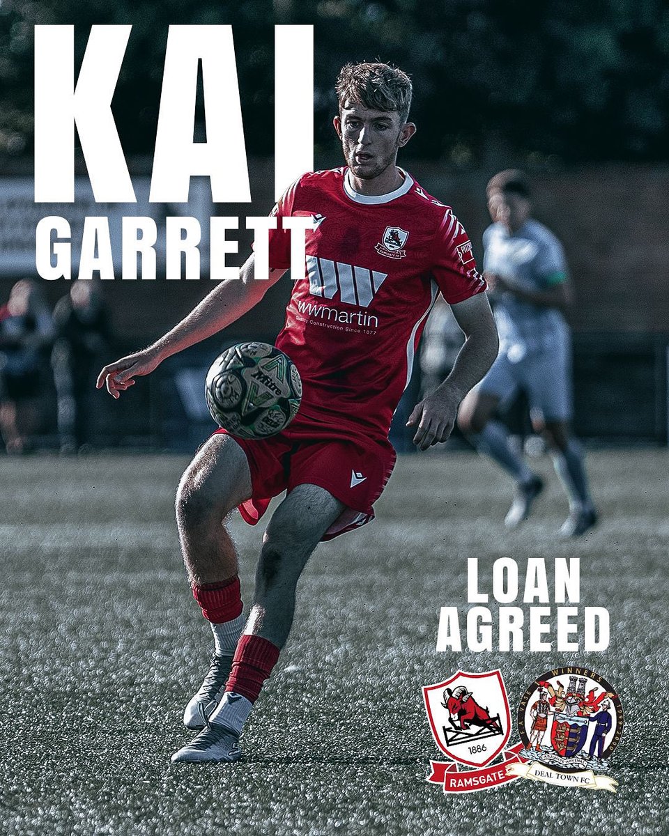 🤝Loan Agreed with <a href="/DealTownFC/">Deal Town FC</a> 

We can confirm that talented winger <a href="/KaiGarrett08/">Kai Garrett</a> has gone to Deal Town on loan. Good luck Kai 💪🐏