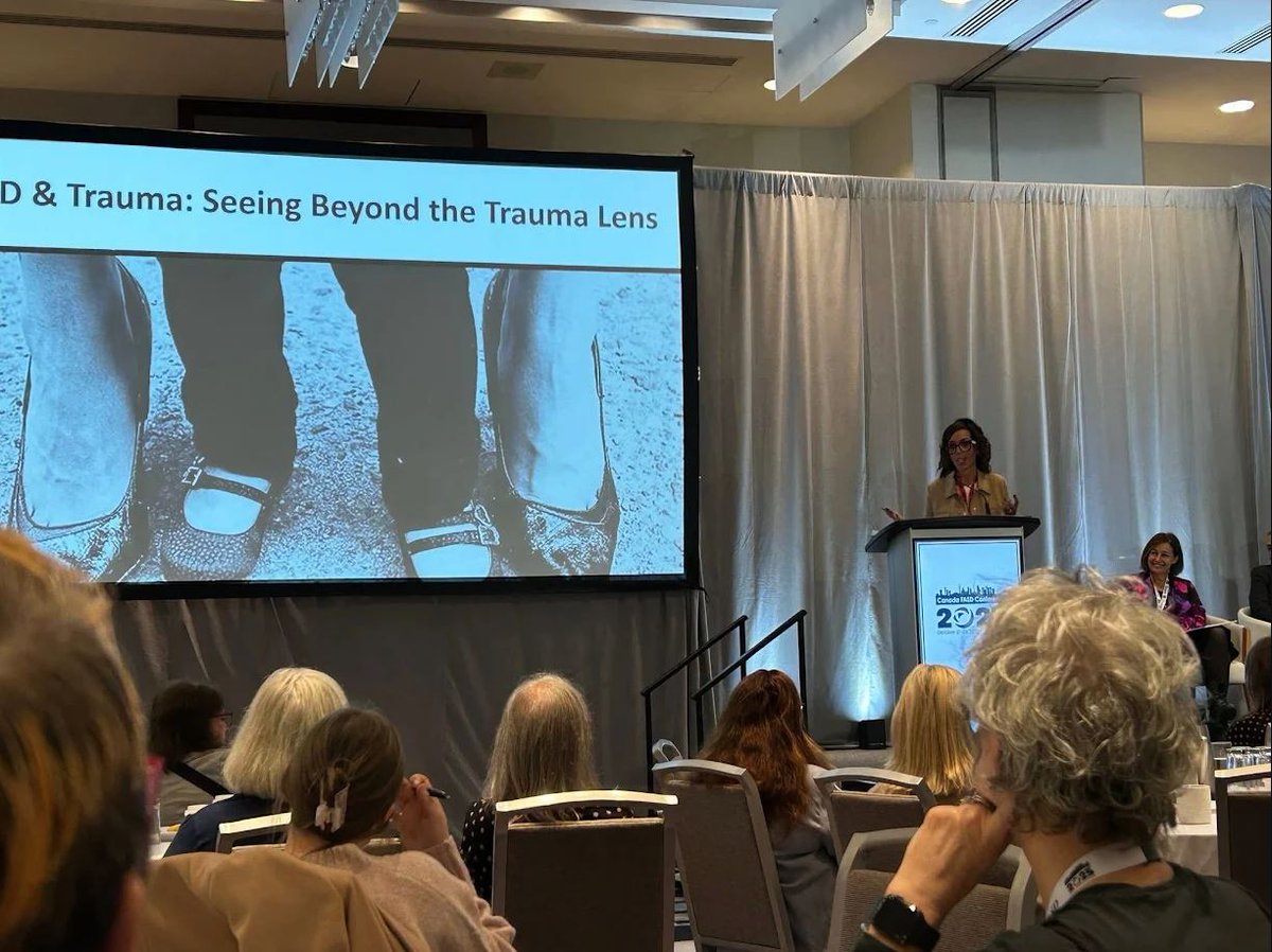 SaskFASDNetwork's tweet image. Our Training &amp;amp; Program Manager, Shana Mohr, participated in a panel at the 2025 Canada FASD Conference in Toronto, joining international professionals and advocates to share knowledge, strategies, and innovations that improve outcomes for people with FASD.