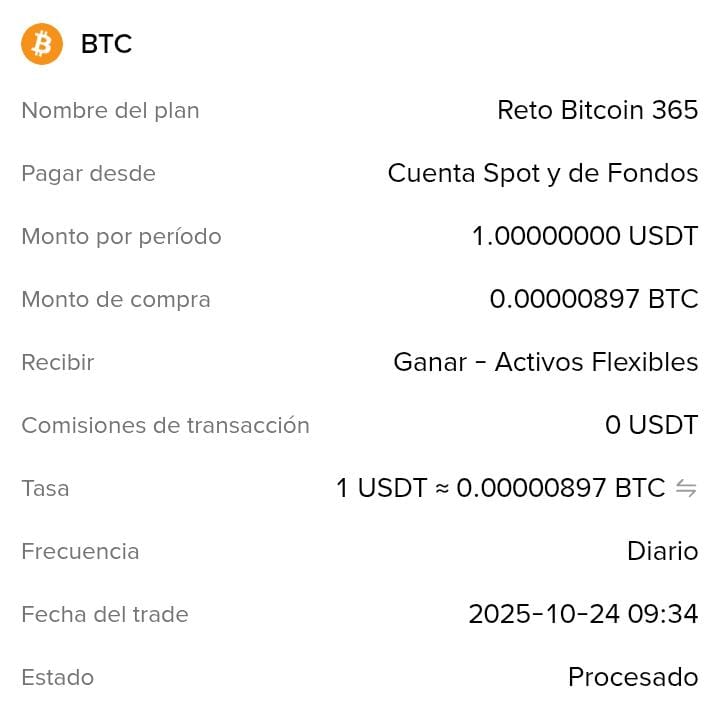 Día 65 #retoBitcoin365 👛👛👛🪙🪙🪙📈📈📈 $BTC #Bitcoin