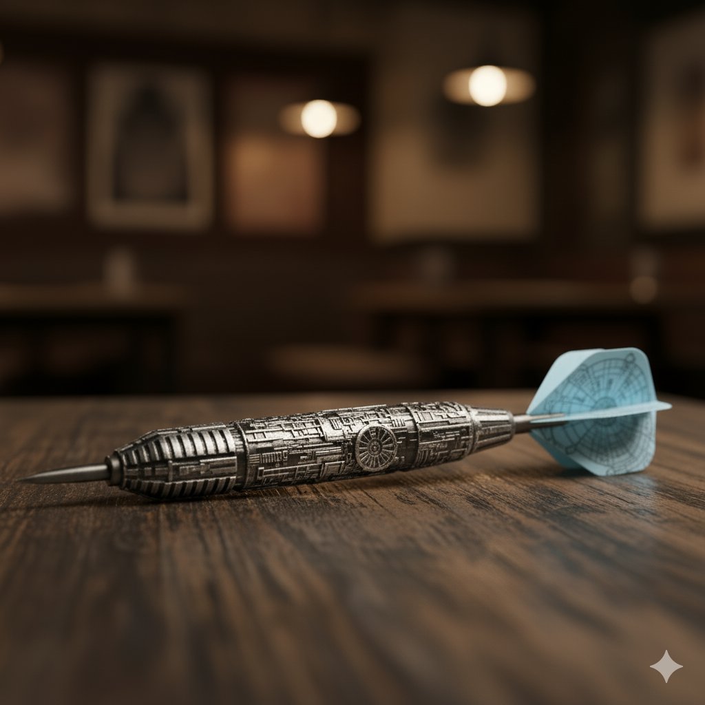 The new Mellinoum, er.. the new millynum, hmm, the new malenium, feck it, some weird looking spacey darts darts! (not really the new Target Star Wars) as if!