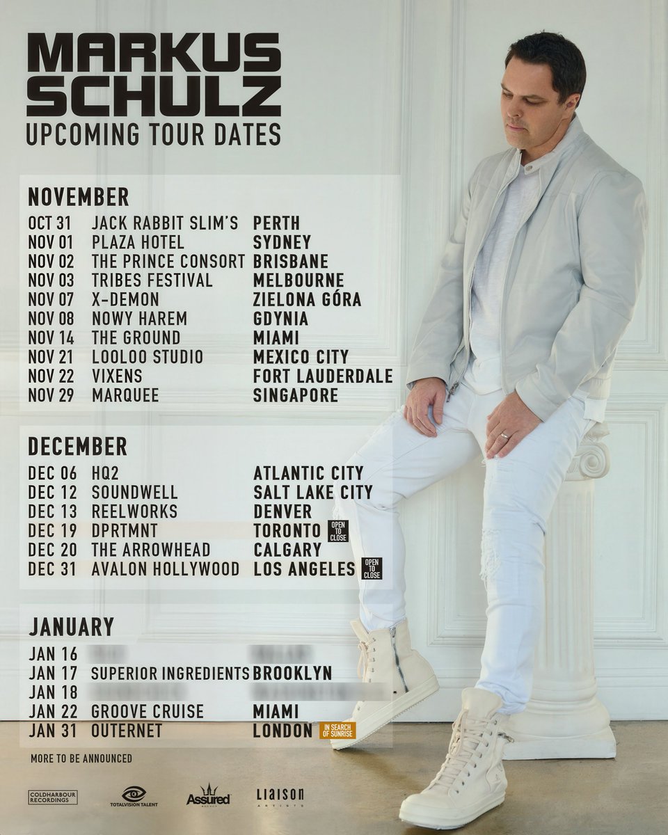 On Tour 🌎 Wher will I see you?