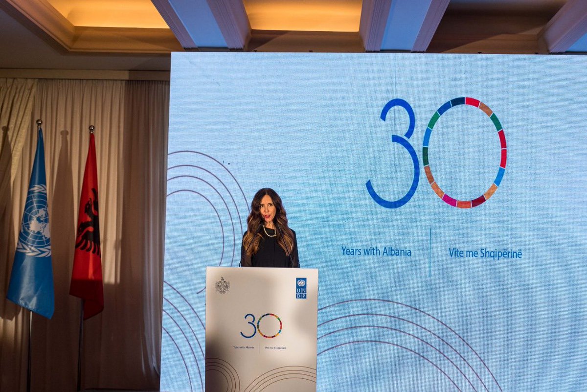 norakushti's tweet photo. Happy #UNDay to all my UN friends. 
Since 1998, I have witnessed how @UNDPAlbania has helped 🇦🇱 rise. From poverty reduction to major progress on the #MDGs, &amp; now the #SDGs, #EU accession and a greener, more inclusive future. This mission changed 🇦🇱 and it changed me too. Proud! https://t.co/kBcGmluSZ0
