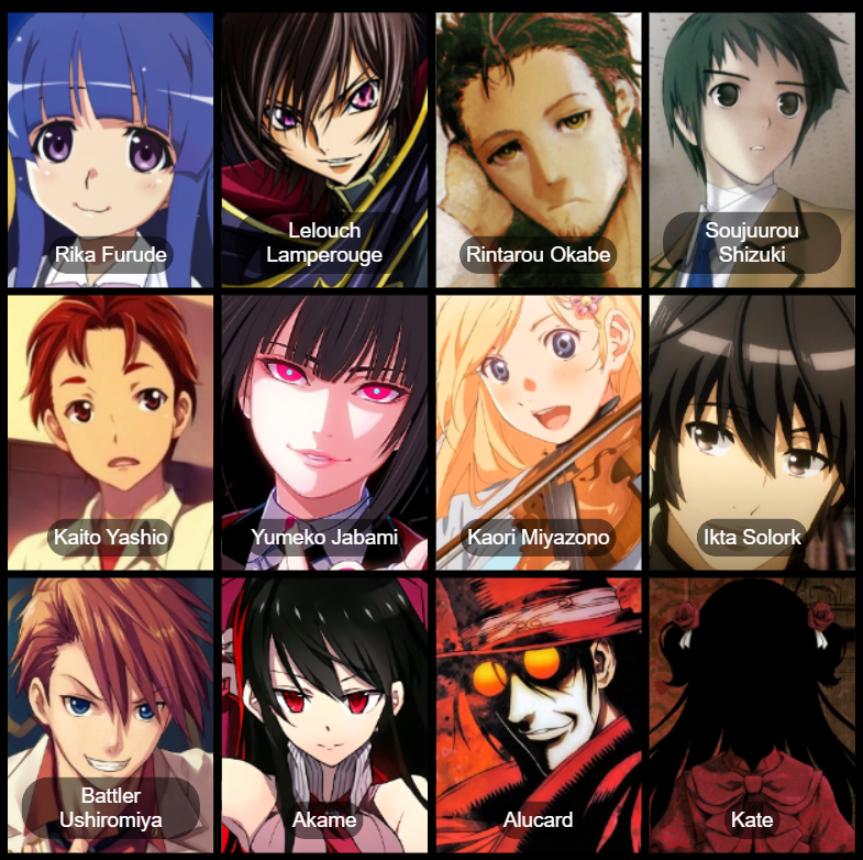 papyrus_kn's tweet image. Since is trendy again, posting updated top 12 MC/Protags