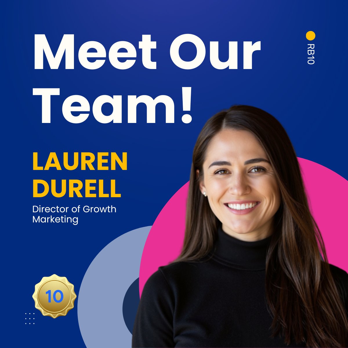 As part of our Rebrandly 10 celebrations this month, we’re spotlighting some of our star employees around the globe!

Lauren Durell is our Director of Growth Marketing, from Denver, Colorado.

What do you love most about working at Rebrandly?
Everyone on our team is an expert in