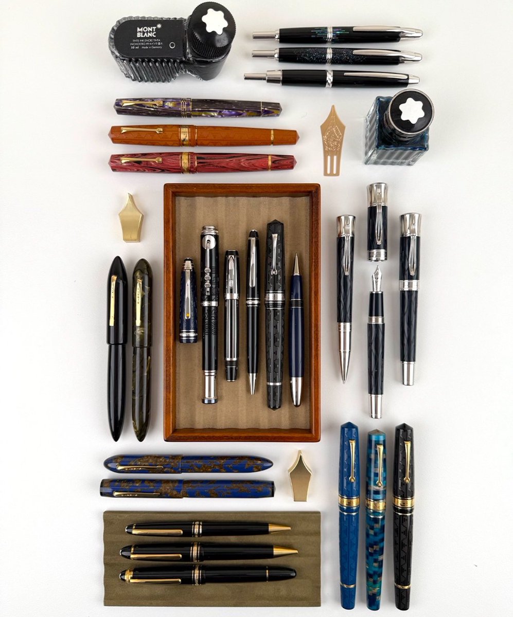 Gentleman_Ways's tweet image. Nothing like writing a handwritten note with a great pen. Check out these options from The Manila Penography.